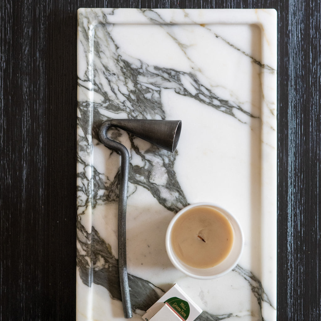 Large Calacatta Borghini Marble Tray