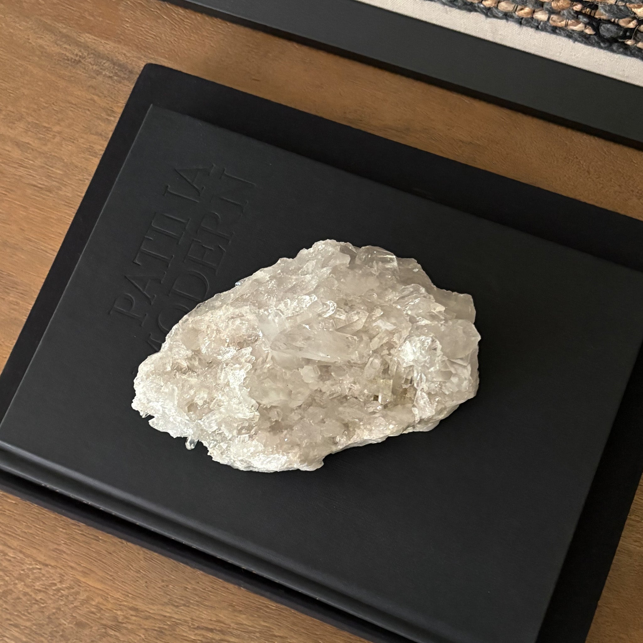Clear Quartz Crystal Cluster