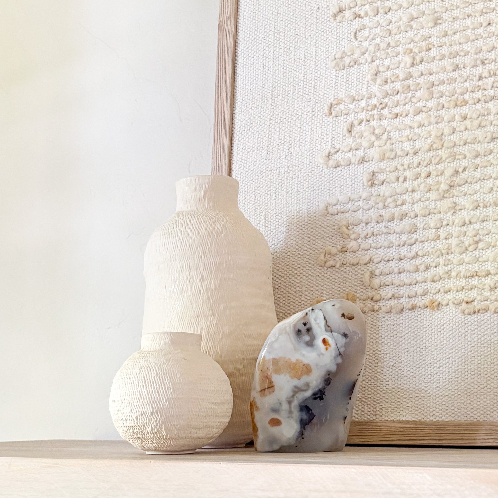 Fern Agate Sculpture